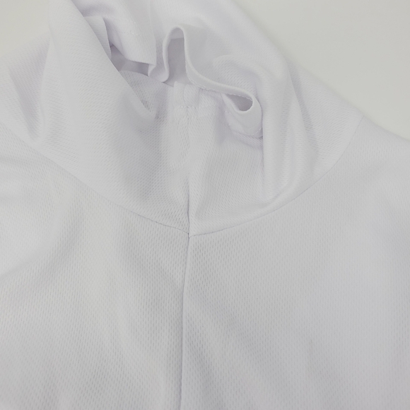 ZYIA ACTIVE WHITE ATHLETIC T-SHIRT BLACK GRAPHIC MEN SIZE XXL GYM ACTIVE WORKOUT - Picture 9 of 10